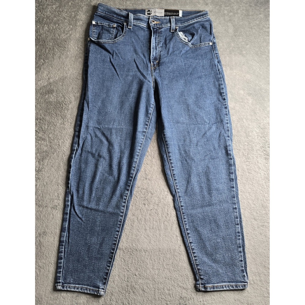 Levis Silver Tab Jeans Womens 31x27 (32x26) Blue Denim Mom Jean High Rise Goth